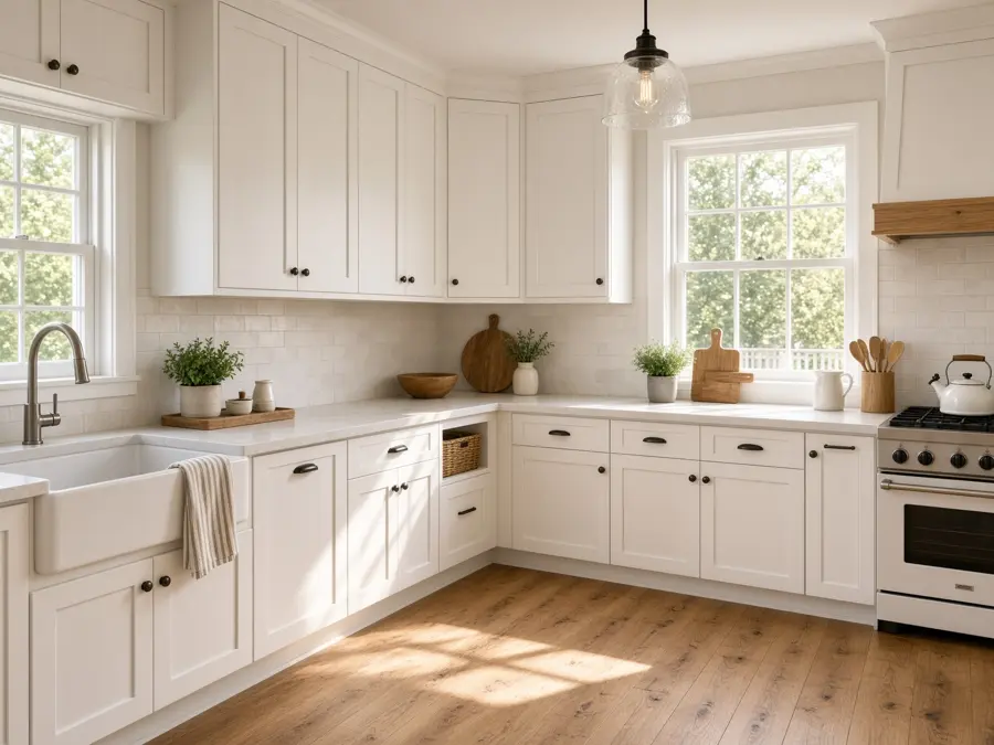 Clean north Georgia kitchen after pest treatment